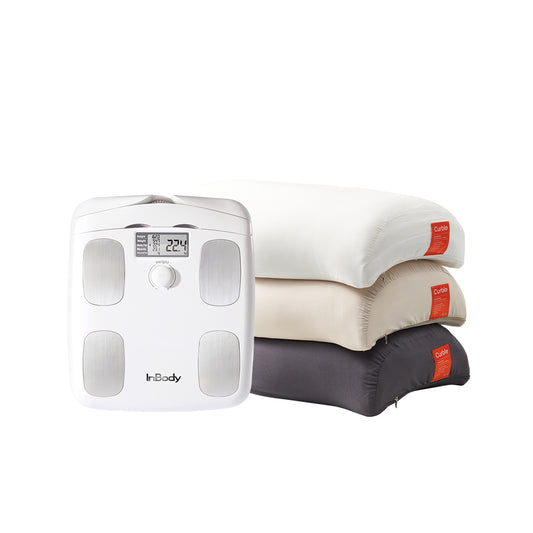 InBody x Curble|聯名運動休息組|H20B 醫療級家用體脂計+護脊枕一顆