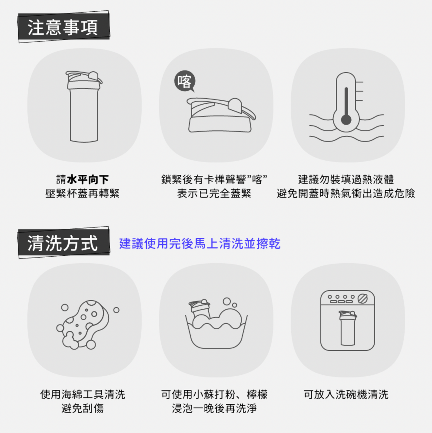 InBody x Blender 聯名防漏搖搖杯 28oz / 840ml - InBody Home Taiwan