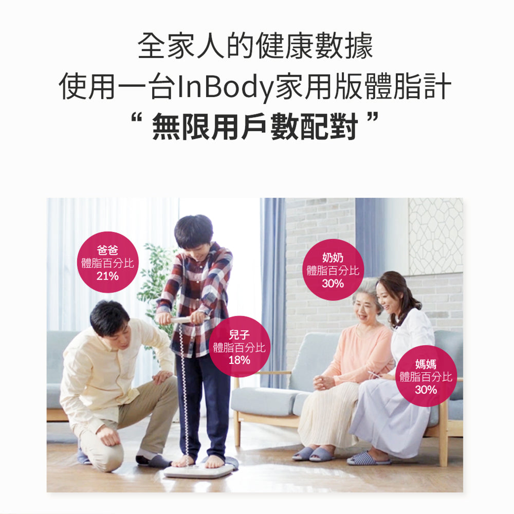 InBody家用型體脂計H20B - 醫療級身體組成測量– InBody Home Taiwan
